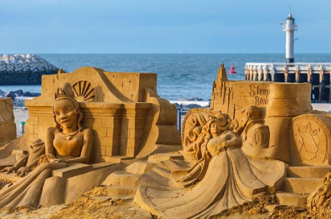Weloveoostende - Newly Renovated Large Apartment 150M From The Beach - Including Bed Sheets And Final Clea-Ning 外观 照片